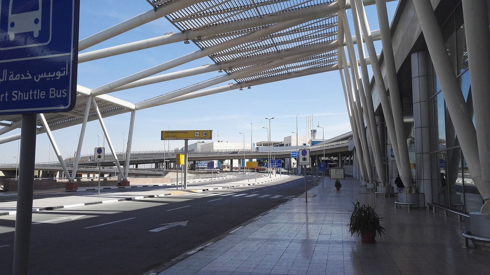 International arrivals area at Cairo International Airport, Terminal 3